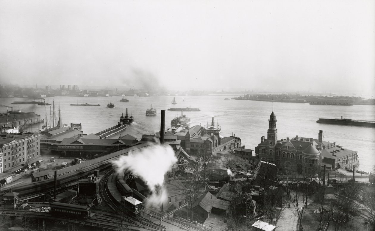 South Ferry Terminal, 1905 von G.P. Hall und Sohn