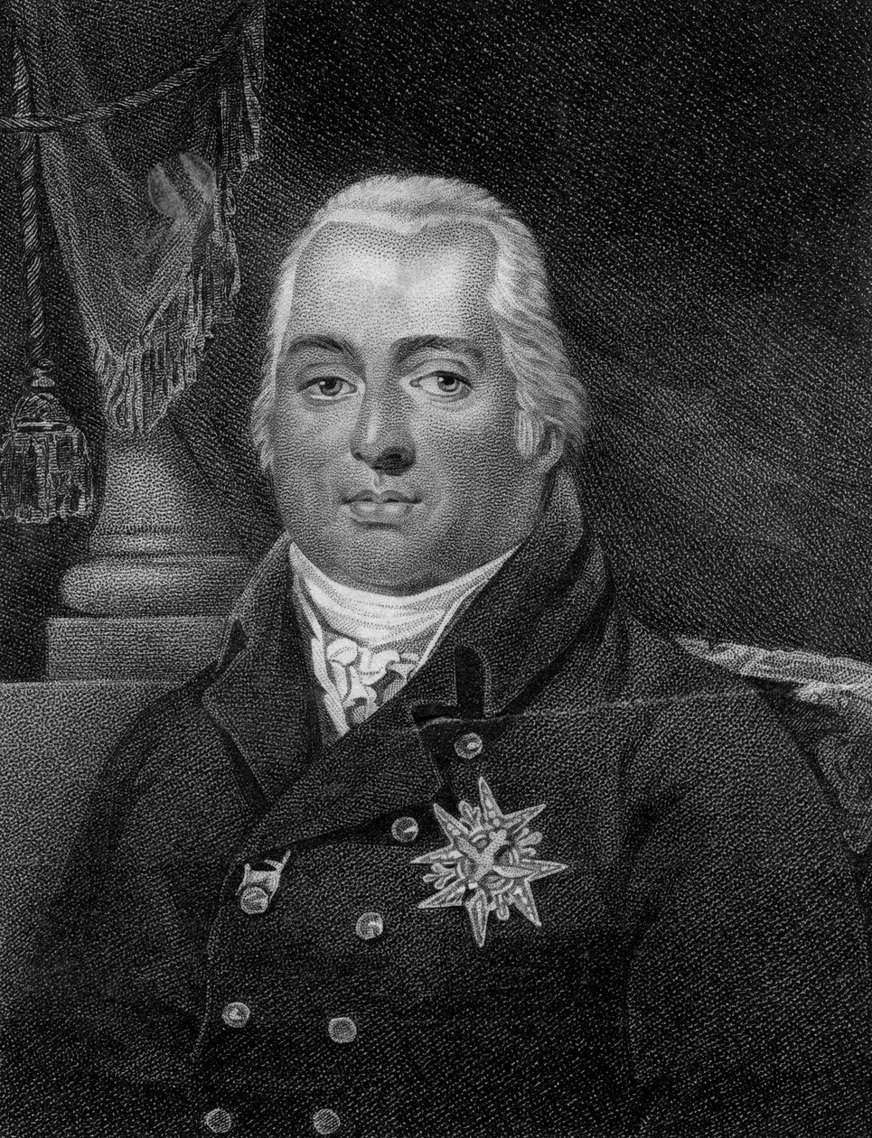 Ludwig XVIII., König von Frankreich, 19. Jahrhundert von G. Kellaway
