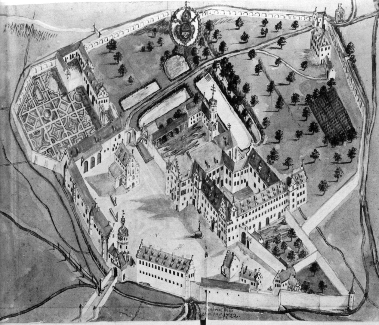 Kloster Schussenried, 1722 von Gabriel Weiss