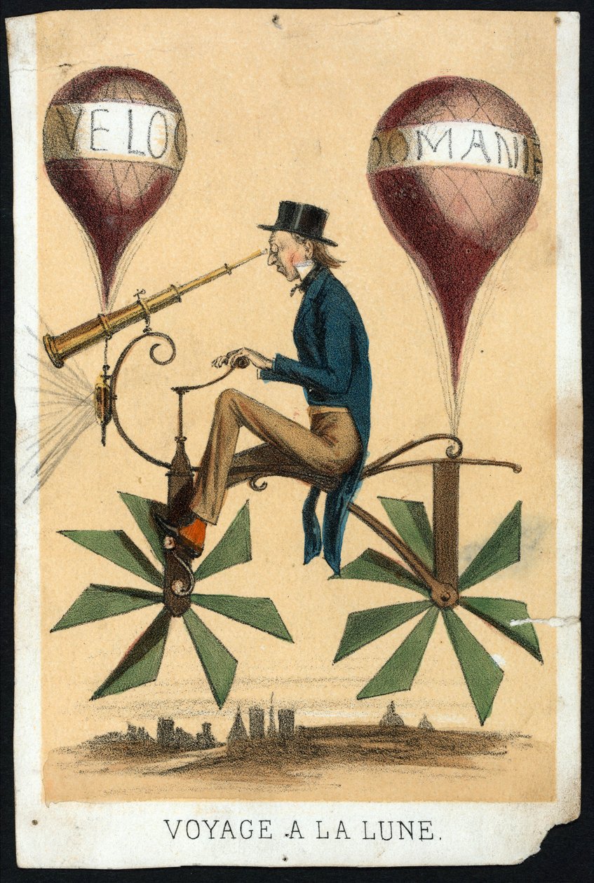 Reise zum Mond von Gabriel (1838 1910) Gostiaux