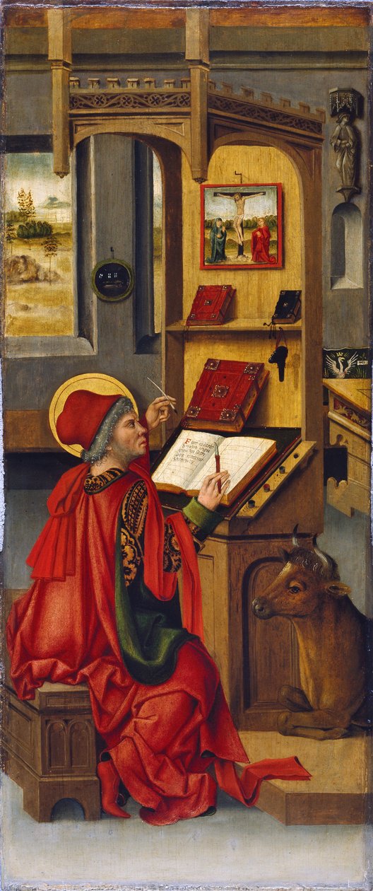 Sankt Lukas der Evangelist, 1478 von Gabriel Mälesskircher