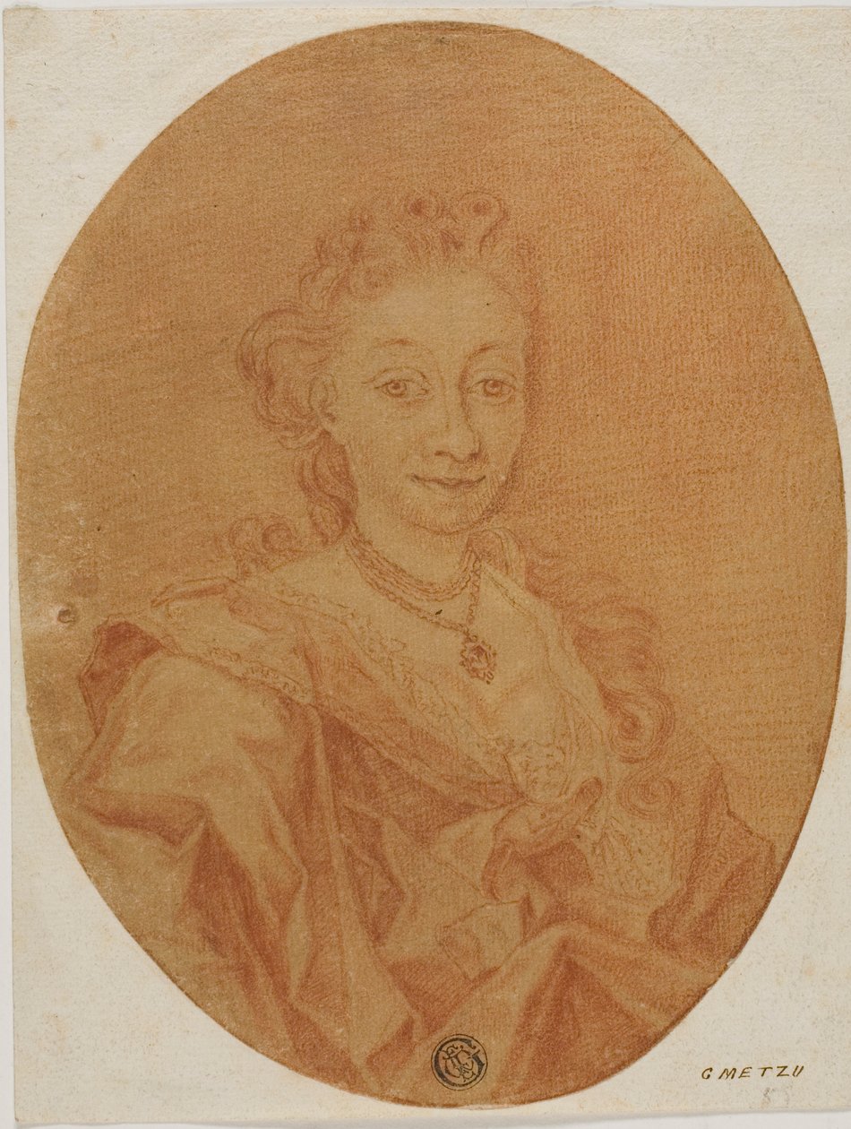 Porträt einer Frau von Gabriel Metsu