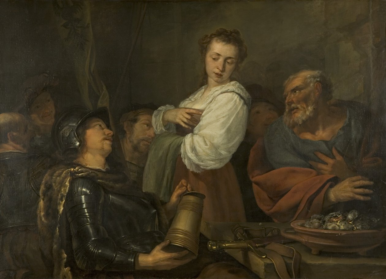 Die Verleugnung des Heiligen Petrus von Gabriel Metsu