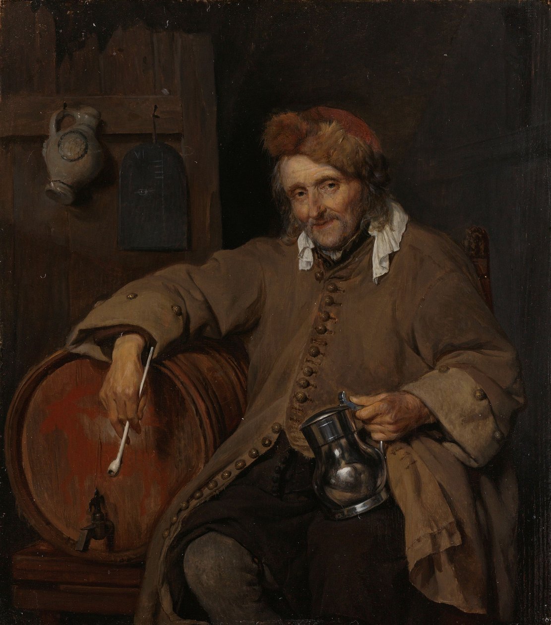 Der alte Trinker, ca. 1661-3 von Gabriel Metsu
