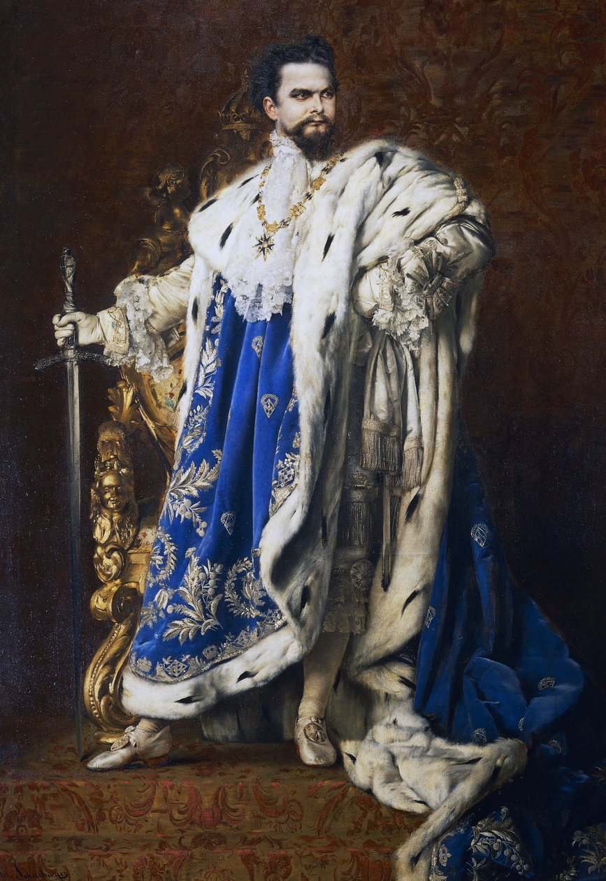 König Ludwig II. von Bayern von Gabriel Schachinger
