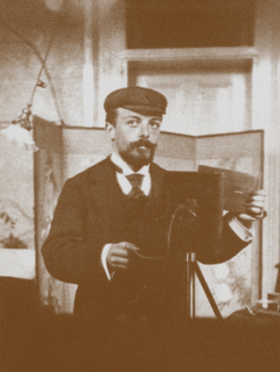 Selbstporträt von Gabriel Veyre