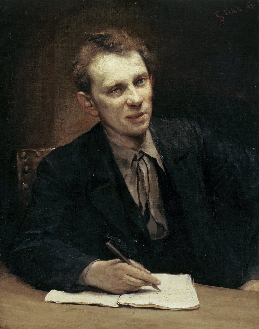 Der Hofschauspieler Alois Wohlmuth von Gabriel von Max