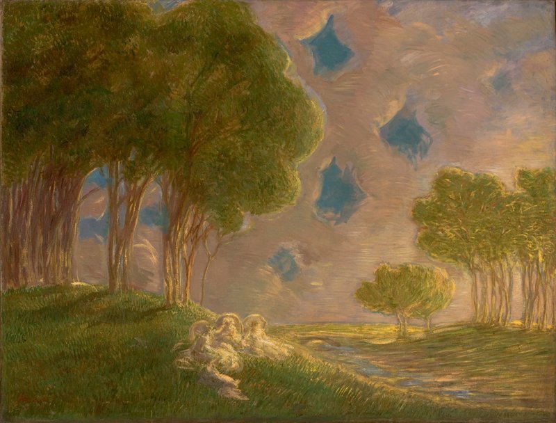 Landschaft von Gaetano Previati