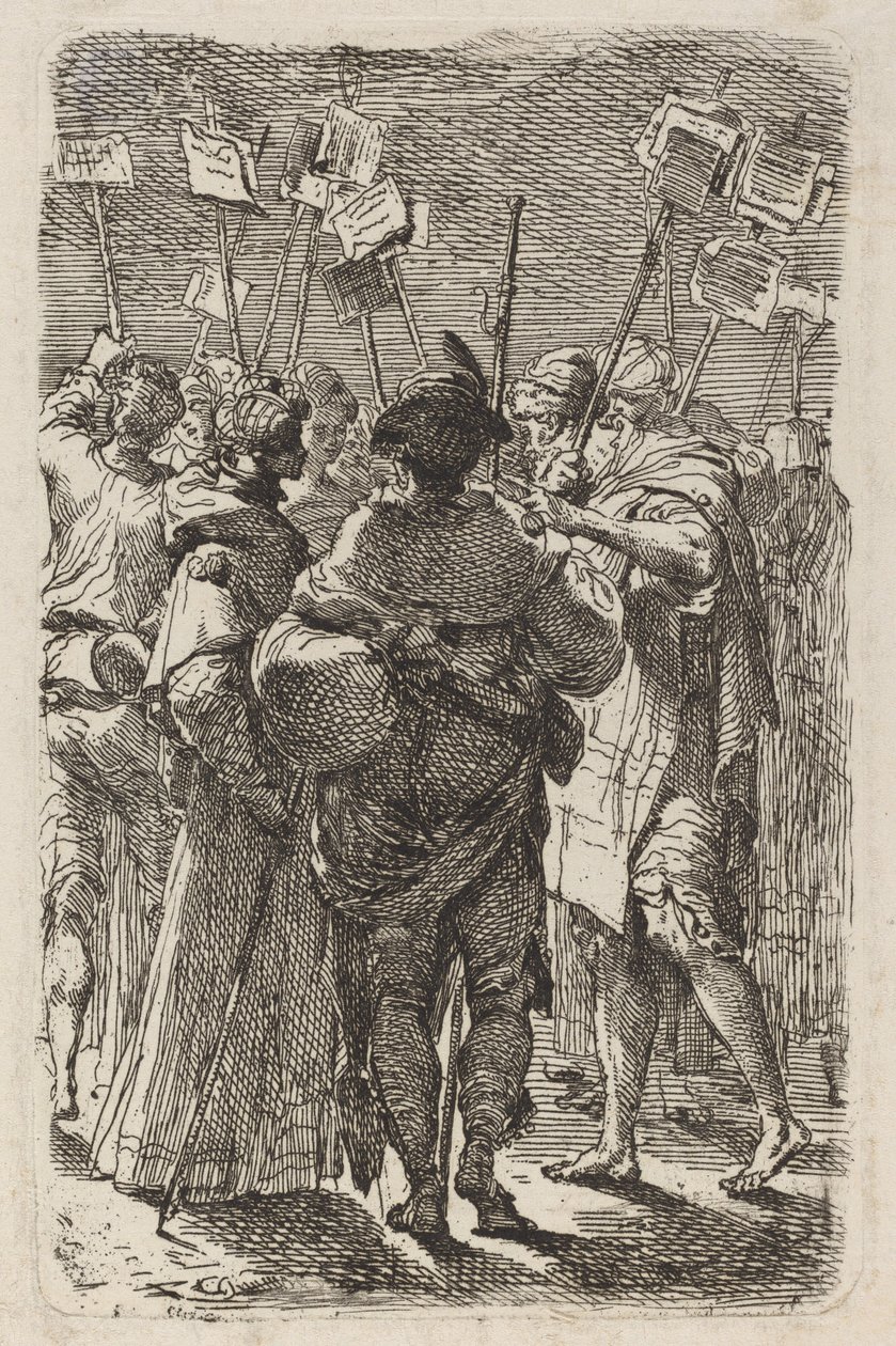 Die Pilger von Gaetano Gandolfi