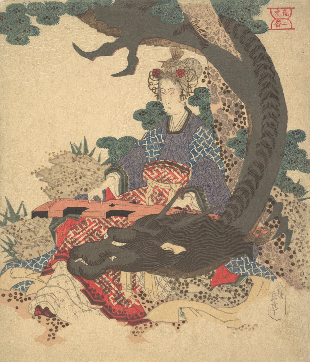 Benzaiten ni Ryu von Gakutei