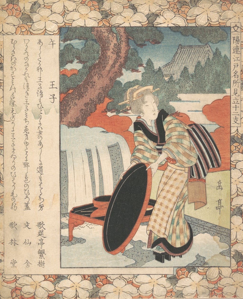 Druck, ca. 1830 von Gakutei