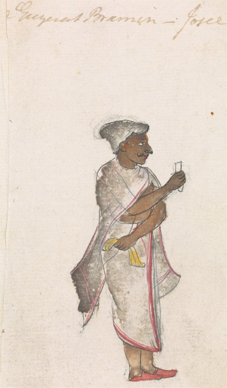 Ein Gugerat-Brahmane von Gangaram Chintaman Tambat