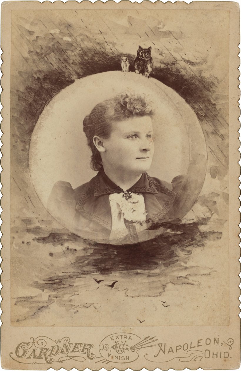 Porträt einer Frau, 1890er von Gardner Studio
