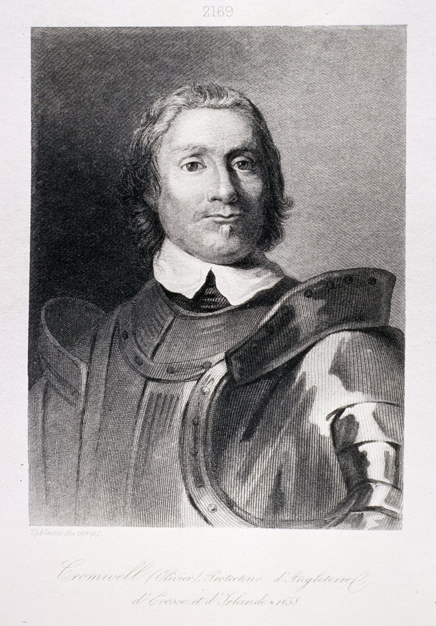 Oliver Cromwell (1599-1658), Lordprotektor von England, Schottland und Irland von Gaspar De Crayer