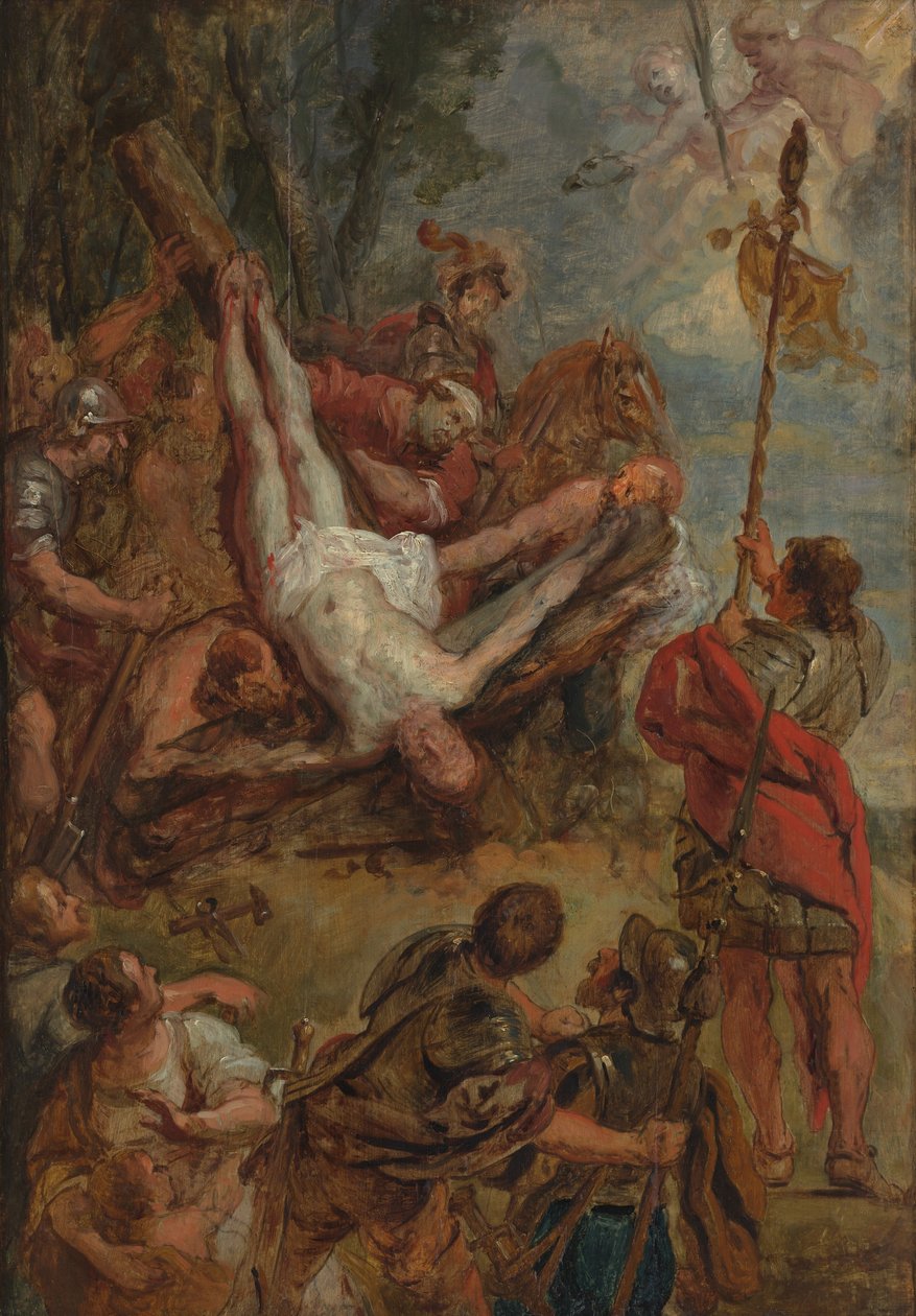 Das Martyrium des heiligen Petrus von Gaspar De Crayer