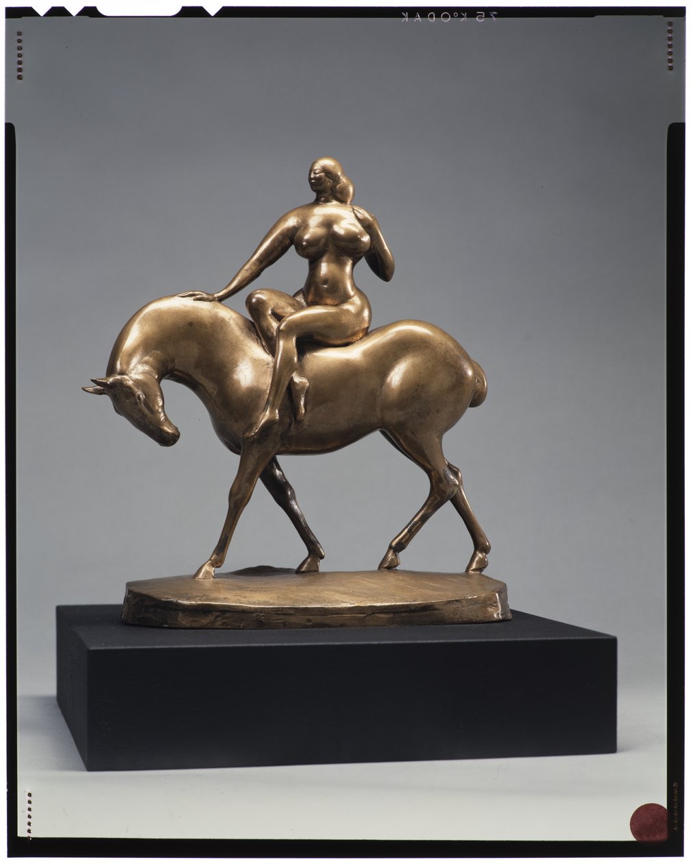 Reiterin, 1918 (gegossen 1931) von Gaston Lachaise