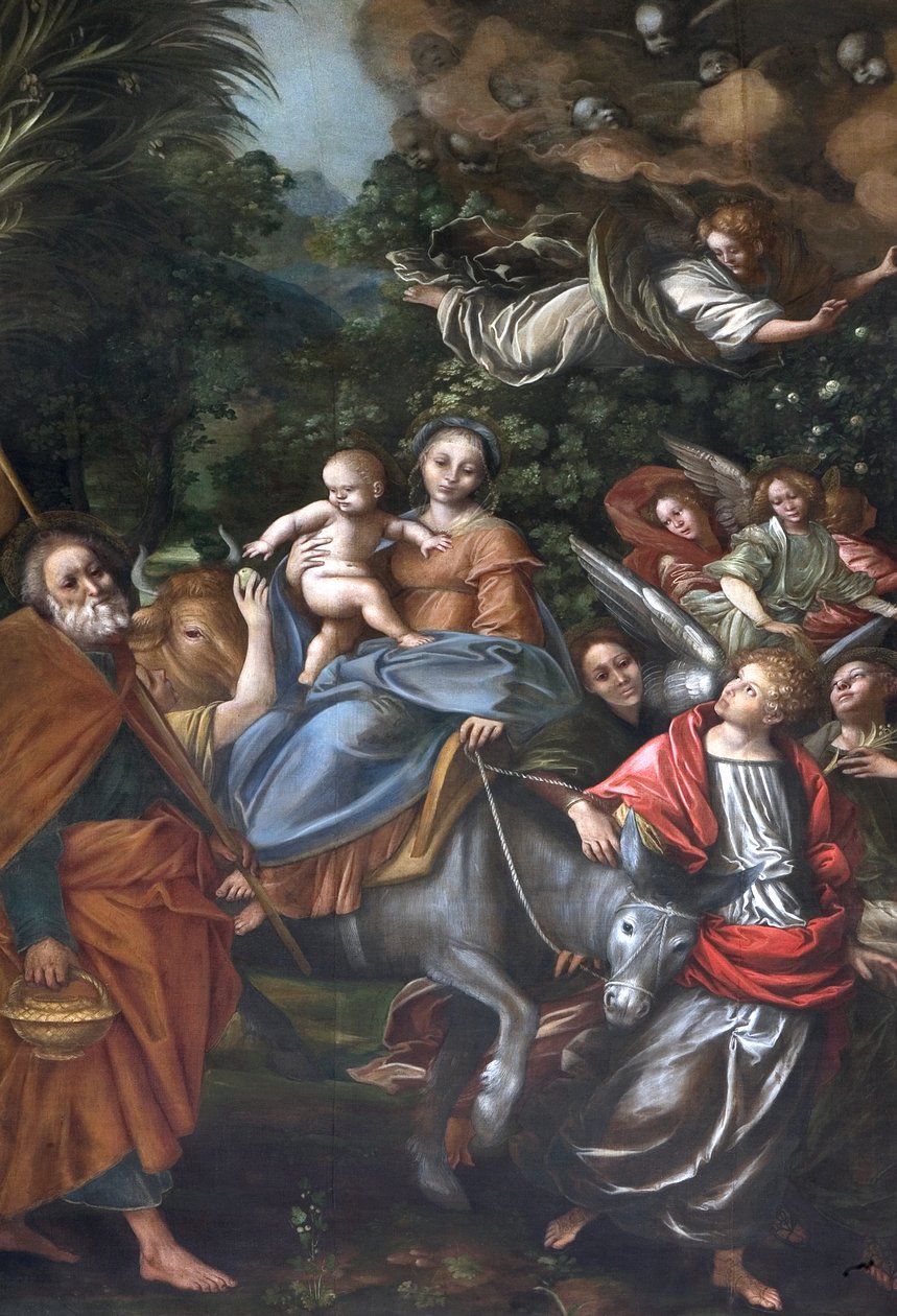 Flucht nach Ägypten, ca. 1525 von Gaudenzio Ferrari