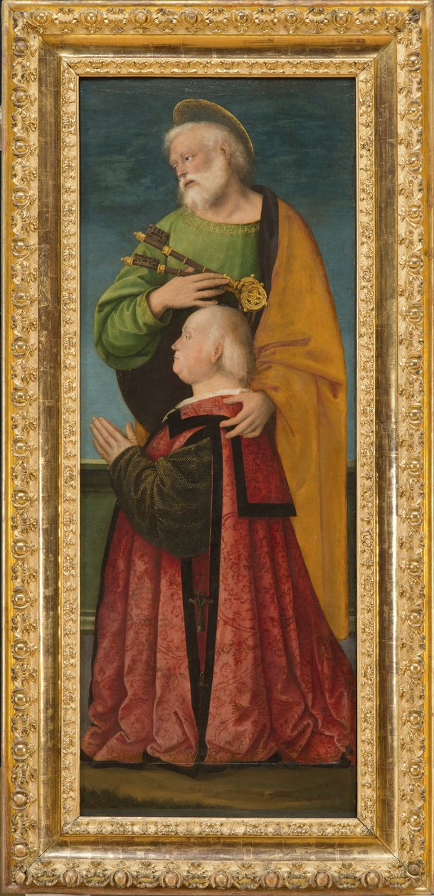 St. Peter und ein Stifter von Gaudenzio Ferrari