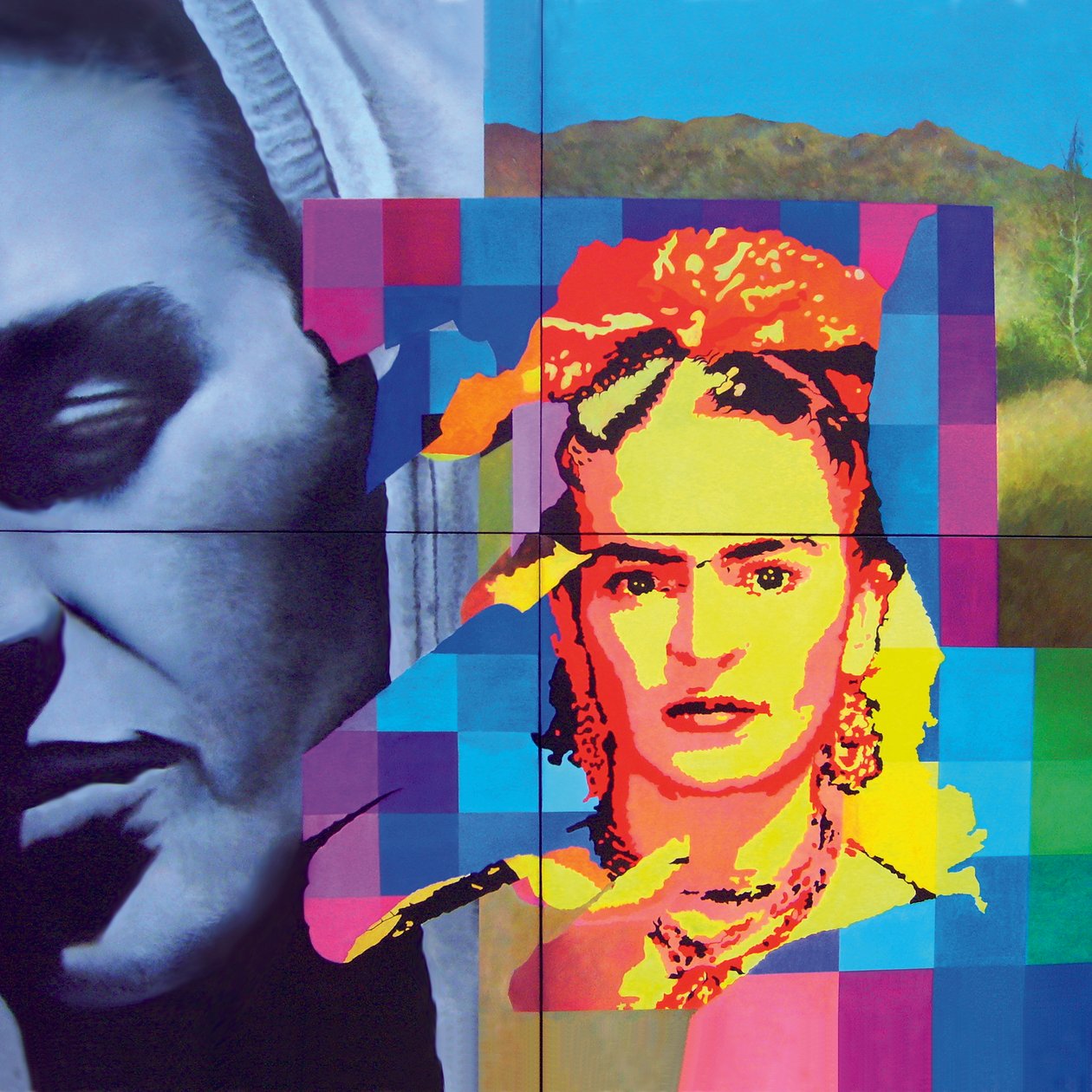 Hommage an Frida Kahlo von Geert Bordich
