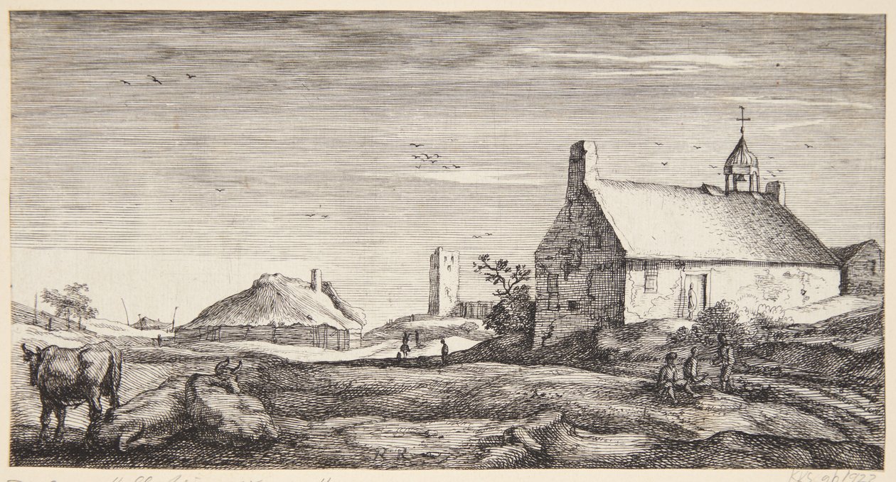 Die neue Kirche bei Muiderberg von Geertruyt Roghman