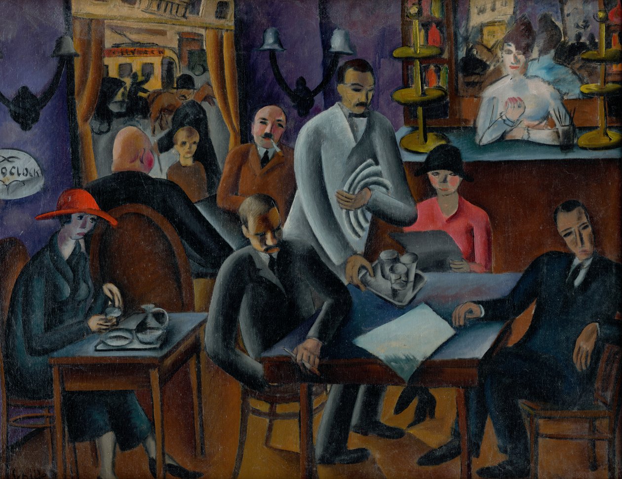 Im Café von Gejza Schiller