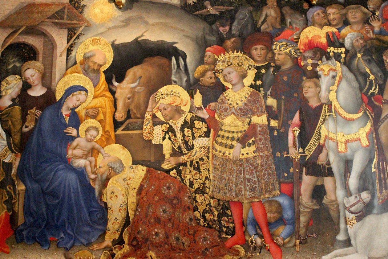 Anbetung der Könige von Gentile da Fabriano