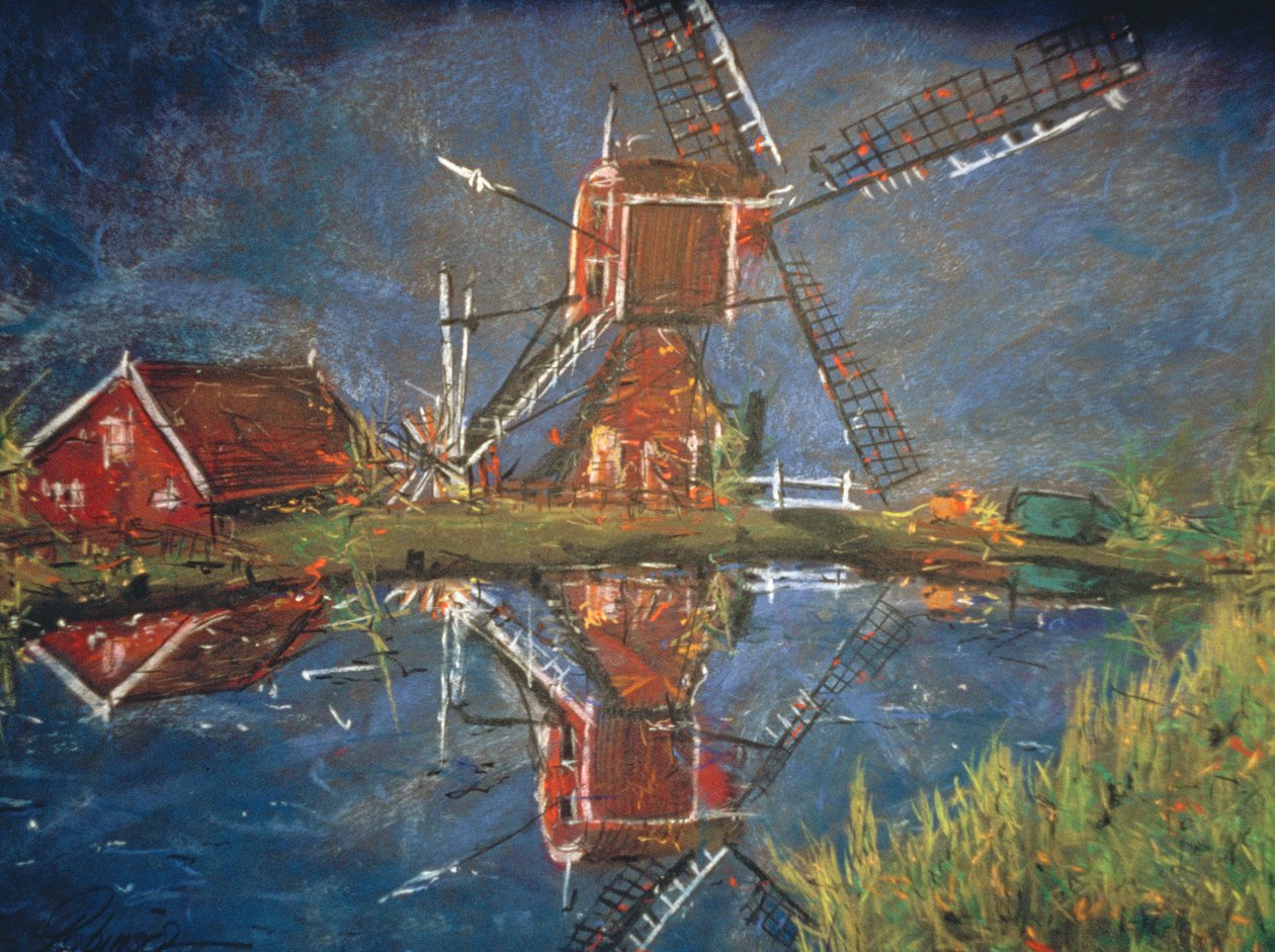 Cob-Mühle, 1994 von Geoffrey Robinson