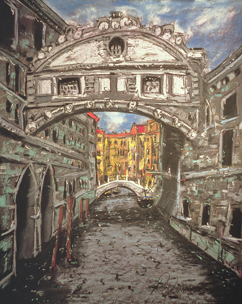 Venedig 9, 1993 von Geoffrey Robinson