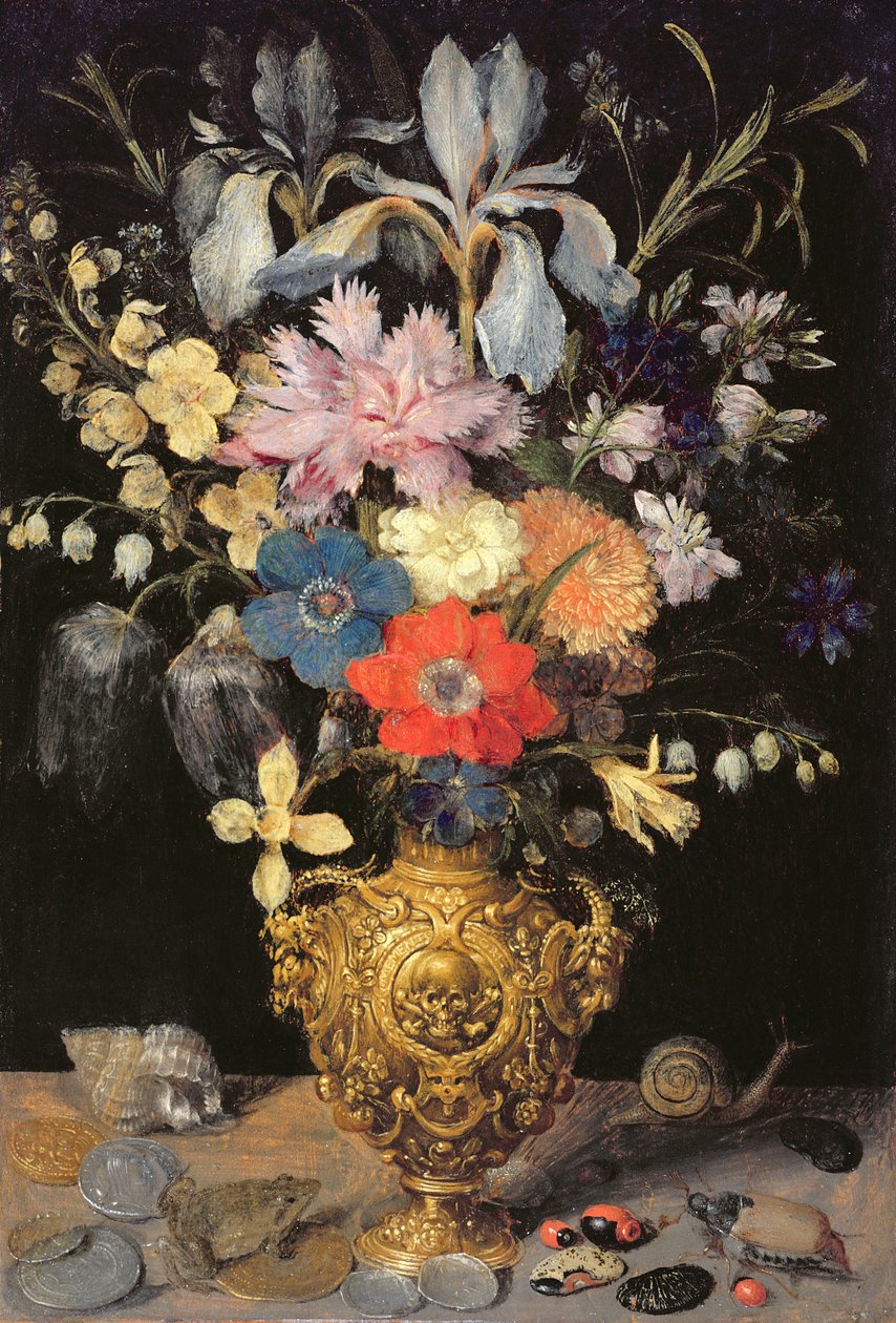 Stillleben mit Blumen, ca. 1604 von Georg Flegel