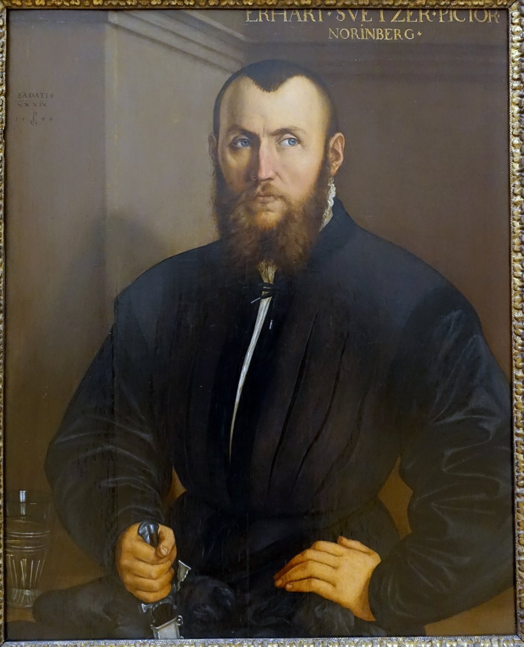 Der Maler Erhard Schwetzer aus Nürnberg von Georg Pencz