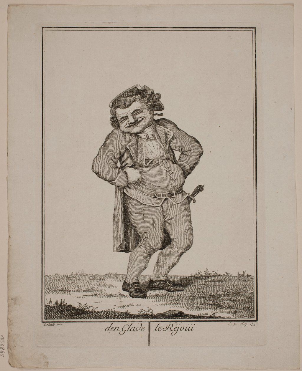 "Der Glückliche" von Georg Christian Schule