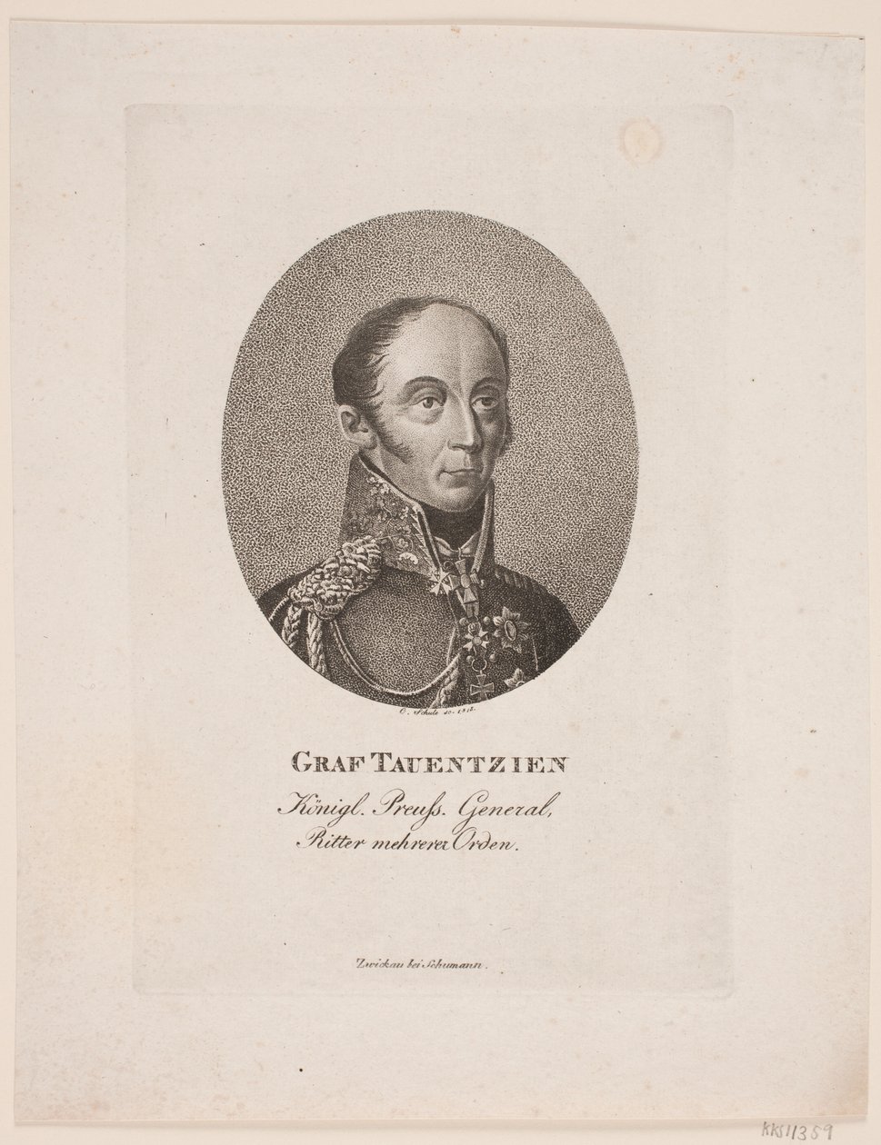 Graf Tauentzien von Georg Christian Schule
