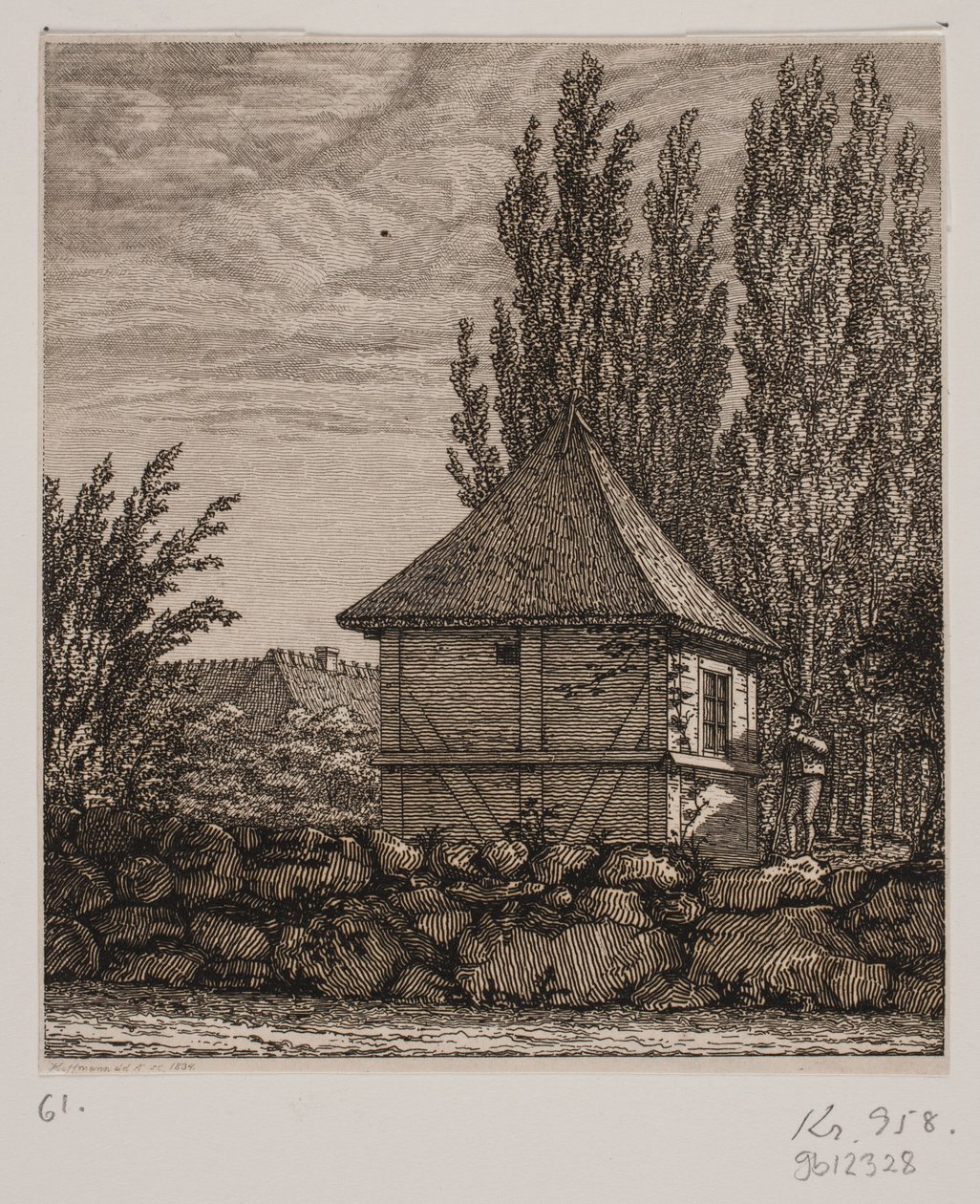 Beim Pfarrhaus in Karrebæk von Georg Hoffmann
