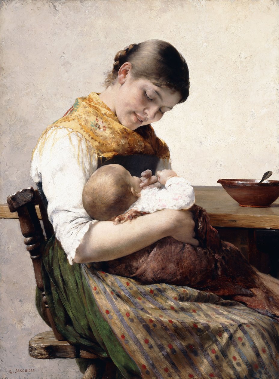 Mutter und Kind von Georg Jacobides