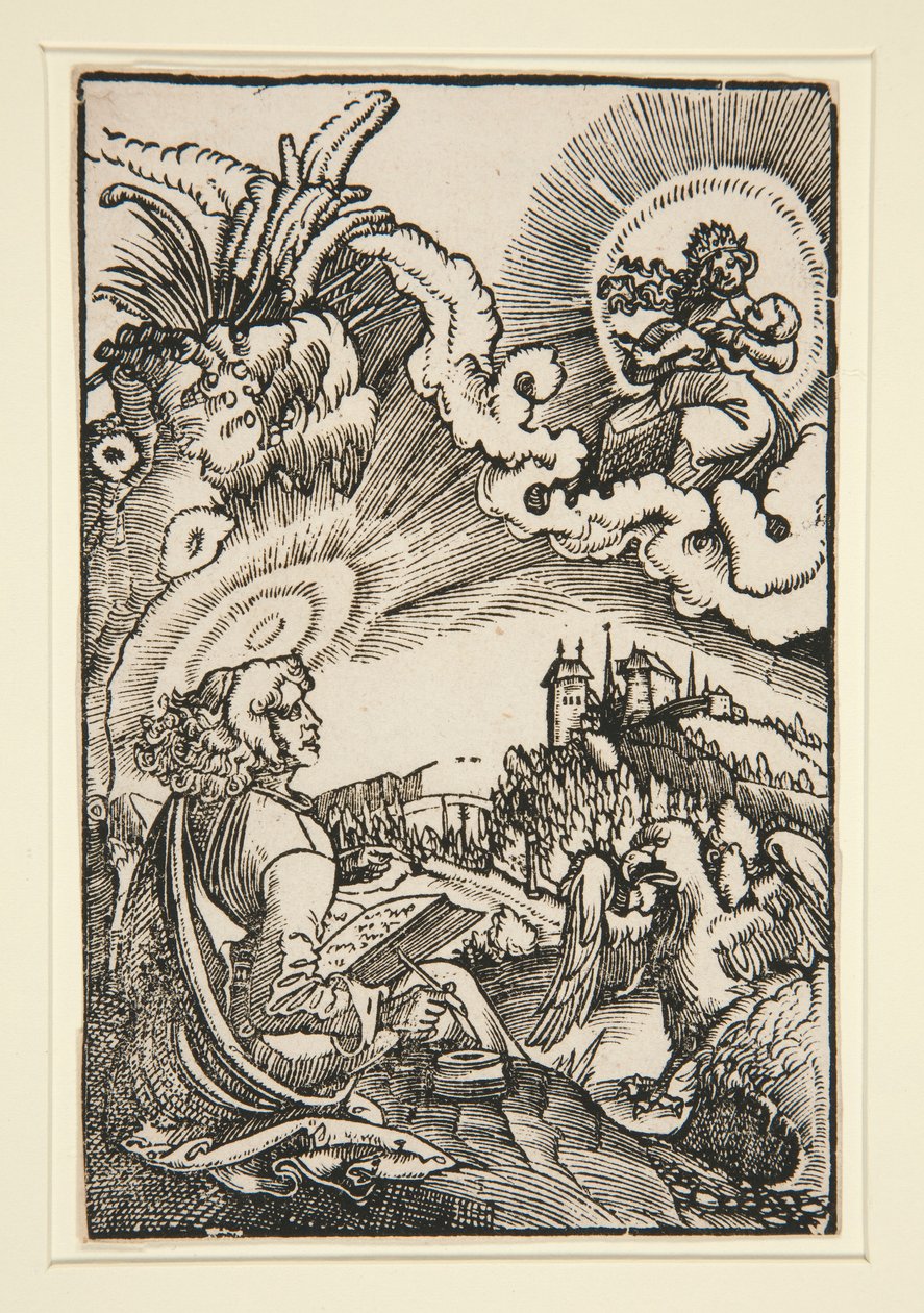 St. Johannes auf Patmos von Georg Lemberger