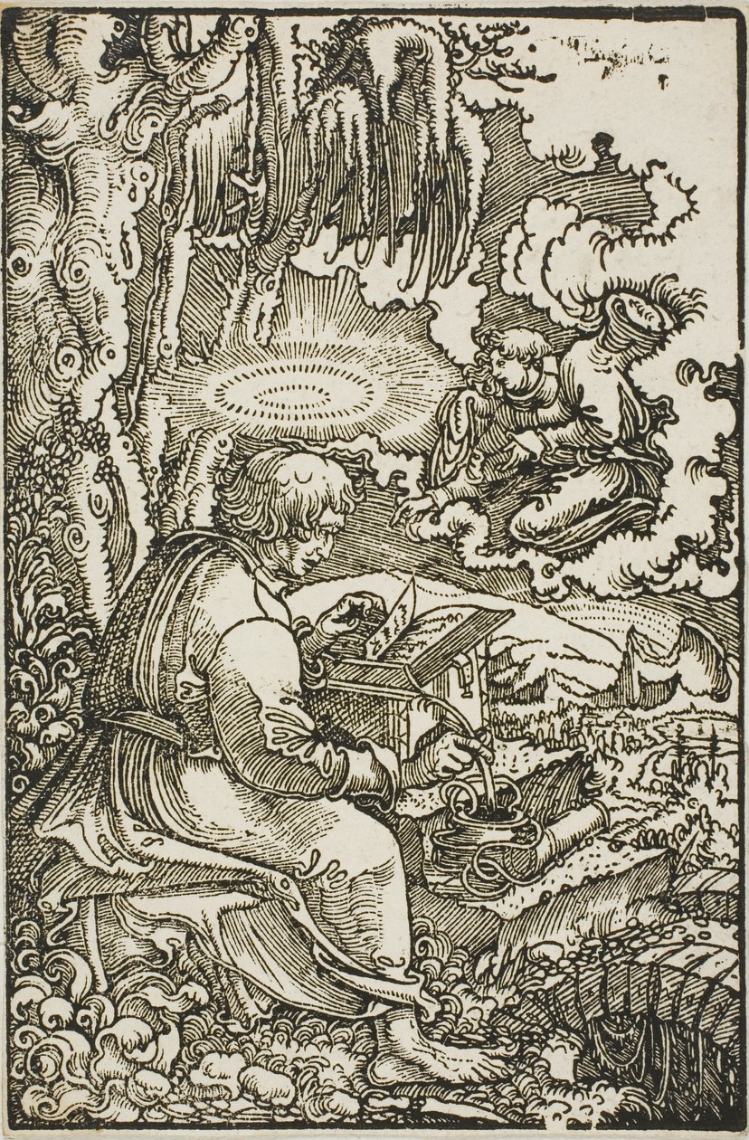 St. Matthäus, aus der Lutherbibel von Georg Lemberger
