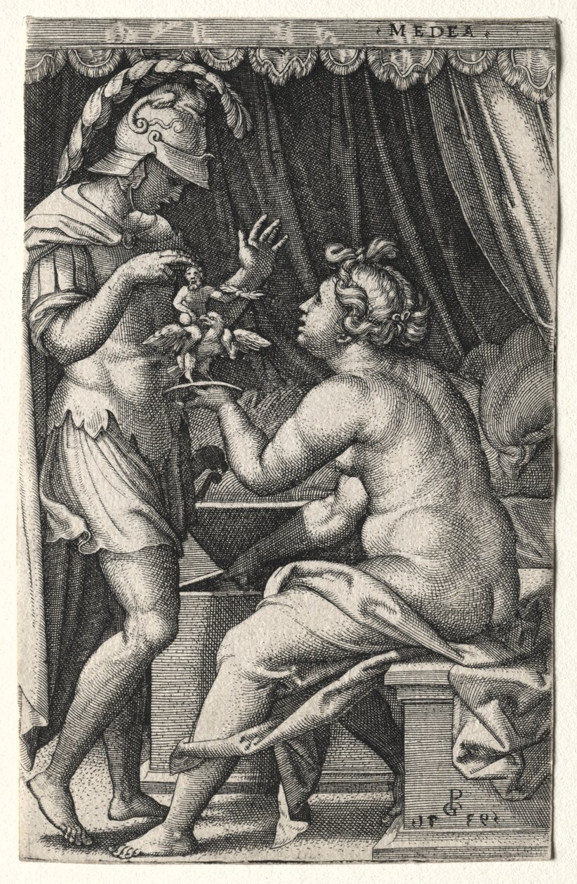 Medea und Jason von Georg Pencz