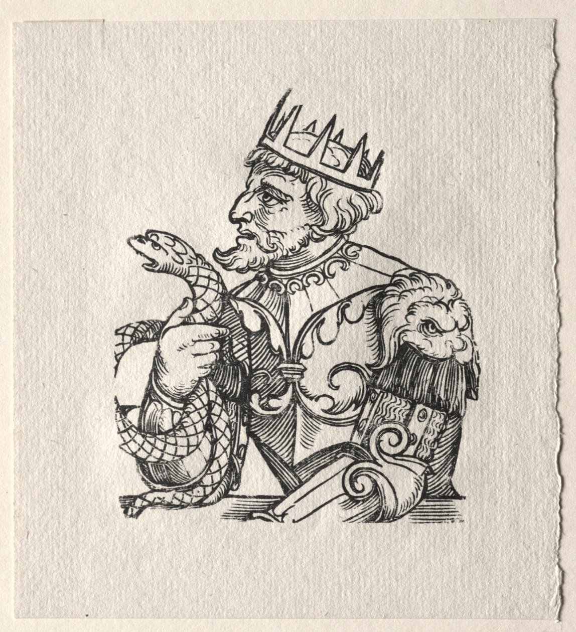Tyrannen des Alten Testaments: Antiochus von Georg Pencz