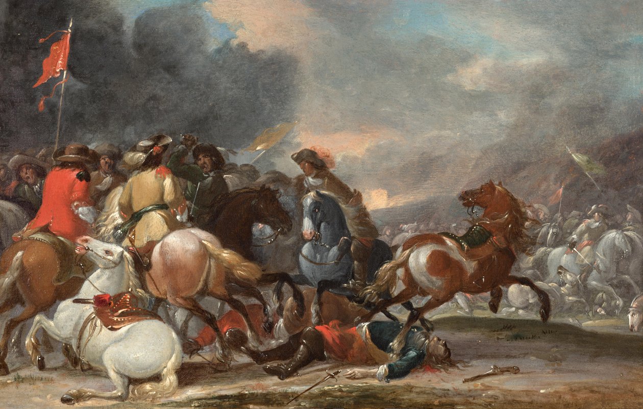 Reiterschlacht von Georg Philipp Rugendas