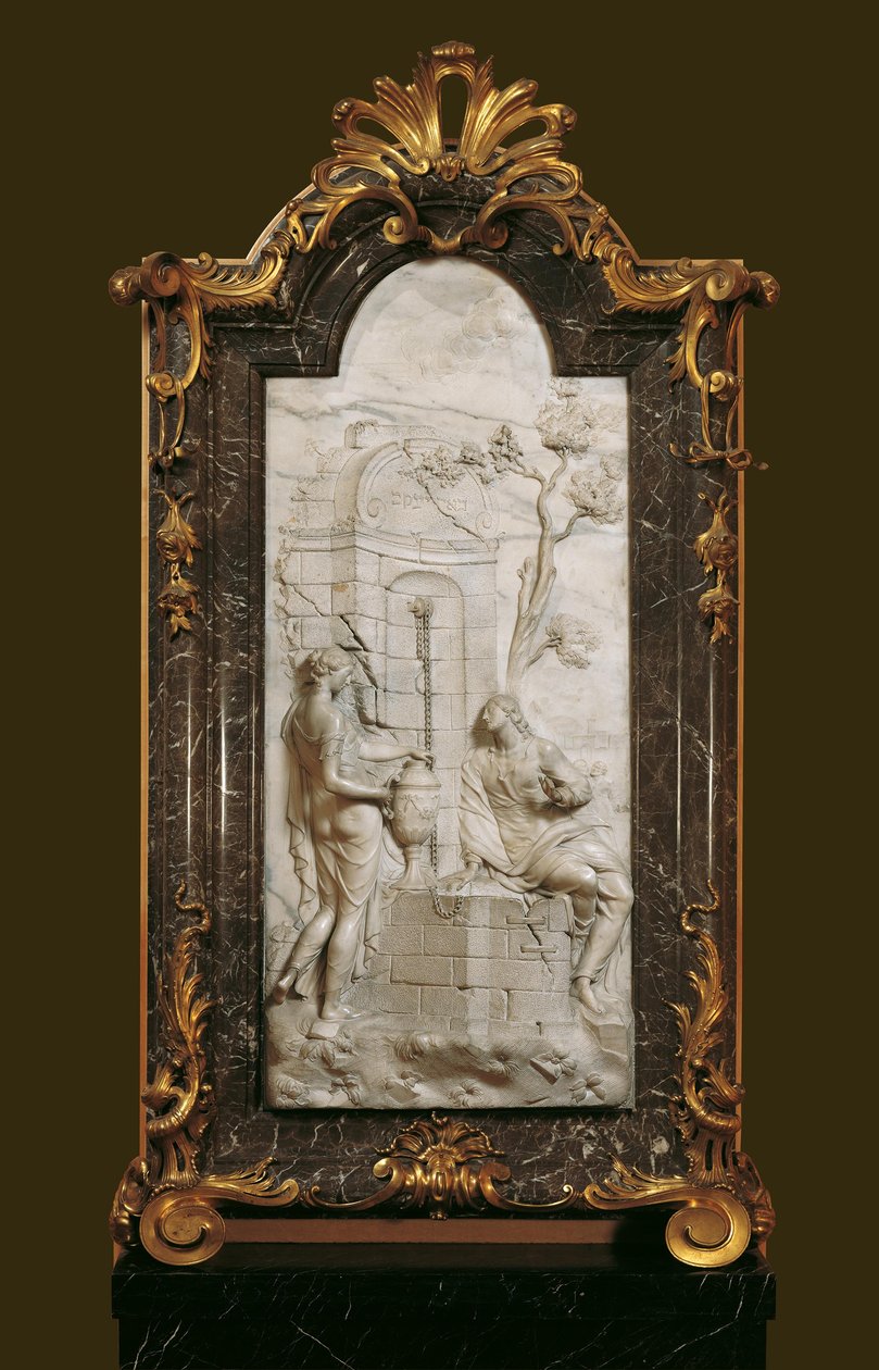Christus und die Samariterin von Georg Raphael Donner