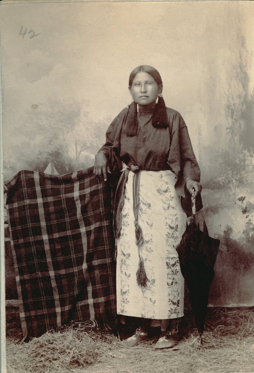 Bettie Black Bear, Kiowa von George A. Addison