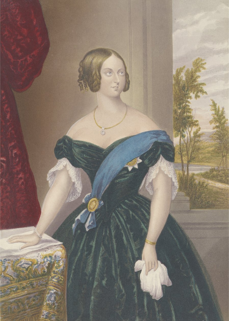 Königin Victoria, ca. 1860 von George Baxter