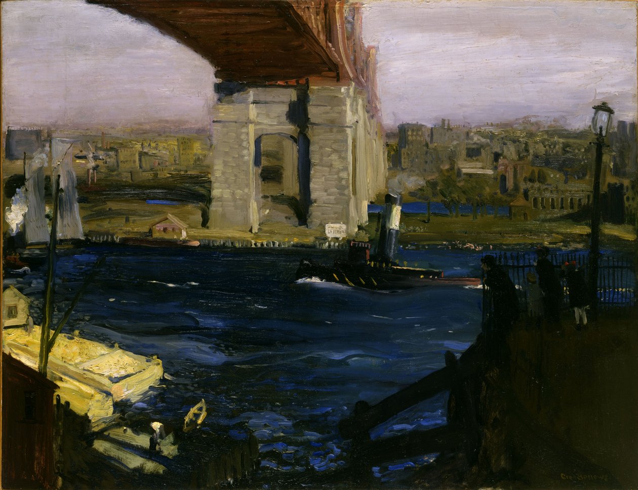 Brücke, Blackwell’s Island von George Wesley Bellows