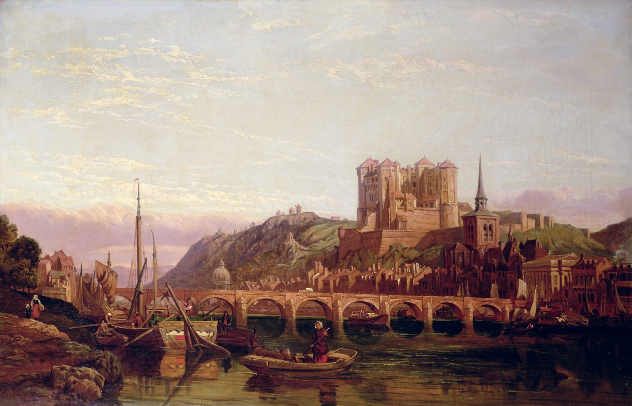 Saumur, im Loiretal von George Clarkson Stanfield