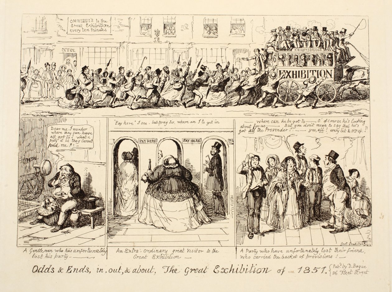 Kleinigkeiten, drinnen, draußen und rund um die Große Ausstellung von 1851 von George Cruikshank