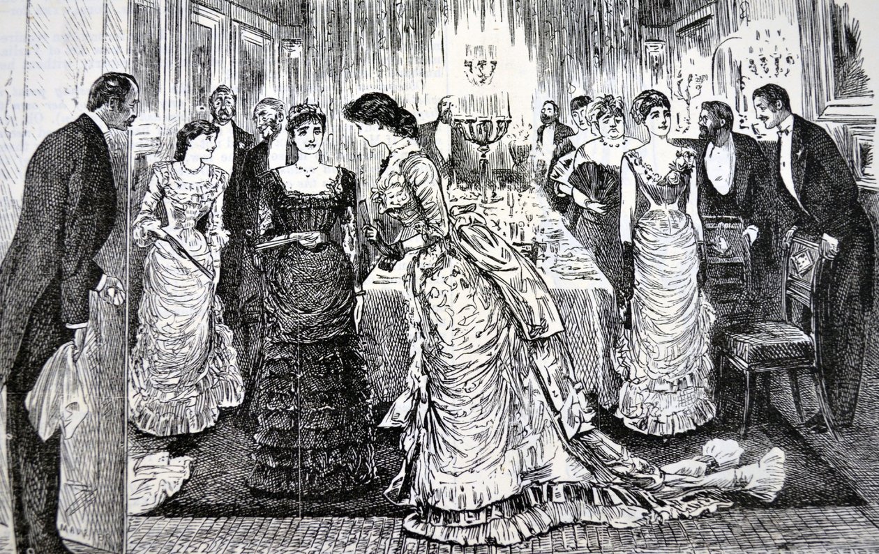 Raucheretikette, 1883 von George du Maurier