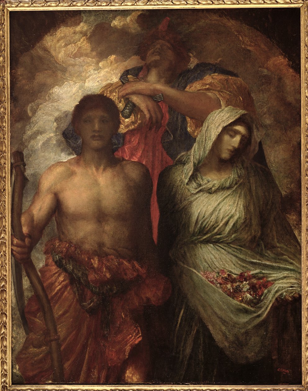 Zeit, Tod und Gericht, ca. 1895 von George Frederick Watts
