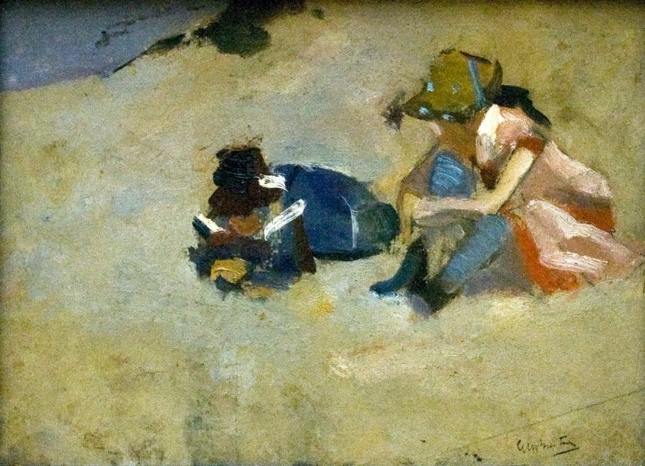 Kinder in den Dünen von George Hendrik Breitner
