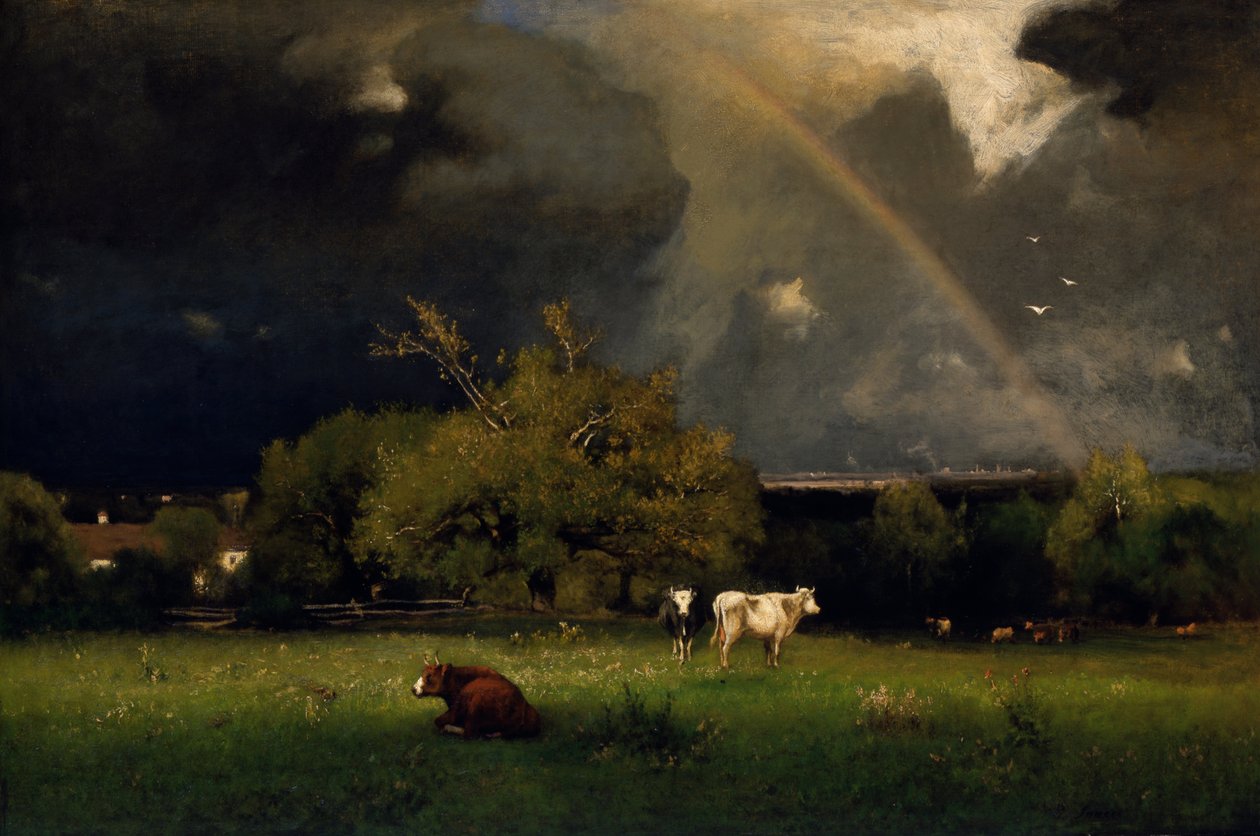 Der Regenbogen von George Inness