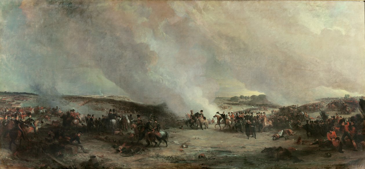Schlacht von Waterloo, 1815 von George Jones